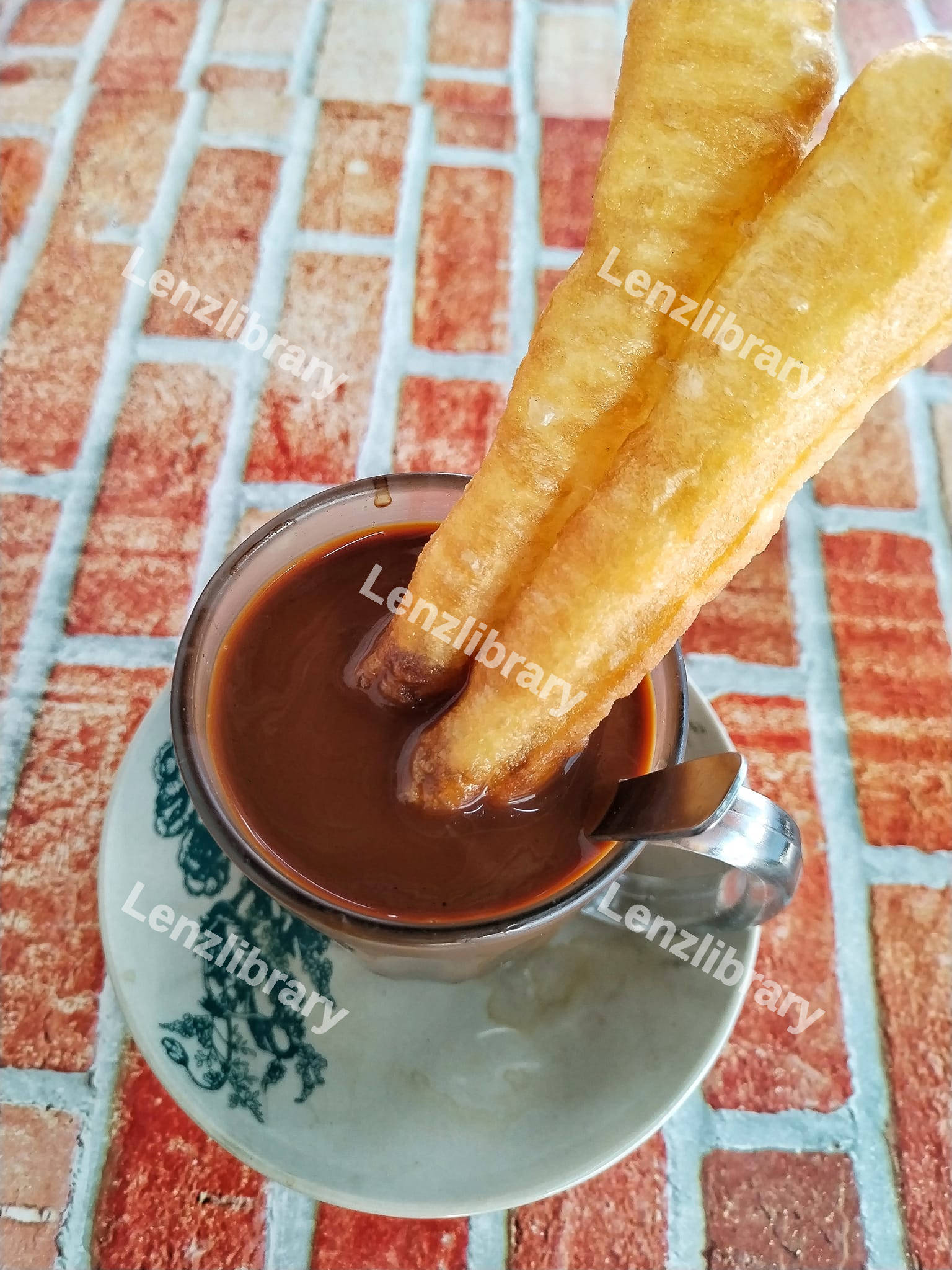 Churros with chocolate